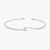 Diamond Lightning Bolt Bracelet - Image 2