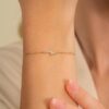 Diamond Lightning Bolt Bracelet - Image 4