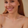 Diamond Lightning Bolt Drop Necklace - Image 3