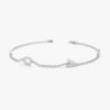 Diamond LOVE Bracelet In 925 Sterling Silver - Image 2