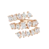 Diamond Multi shaped Coil Ring - Image 7