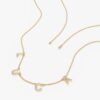 Diamond Name Station Necklace - Image 4