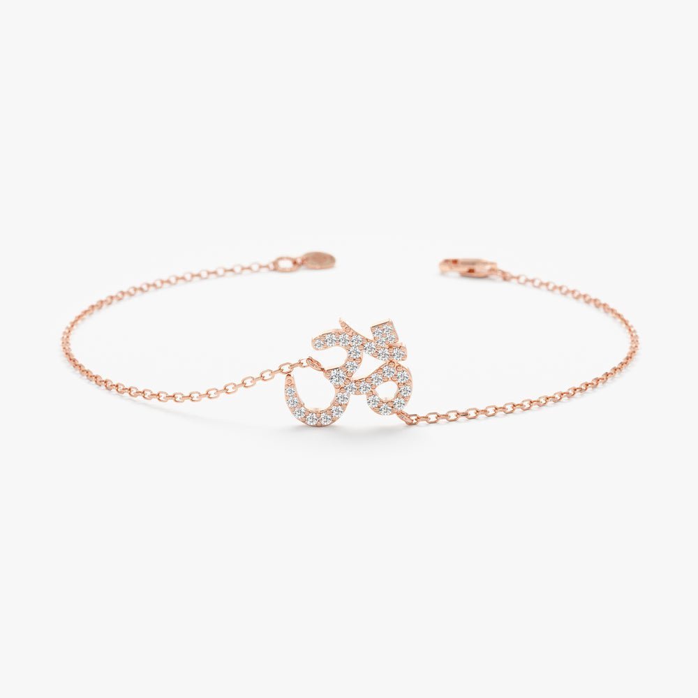 Diamond OM Bracelet - Image 4