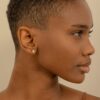 Diamond Palm Leaf Studs - Image 6