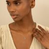 Diamond & Ruby 925 Sterling Silver Necklace - Image 4