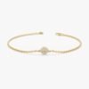 Diamond Saturn Bracelet