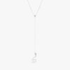 Diamond Snake Lariat Necklace - Image 2