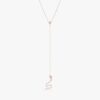 Diamond Snake Lariat Necklace - Image 3