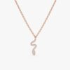 Diamond Snake Necklace - Image 3