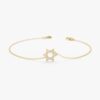 Diamond Star of David Necklace - Image 4