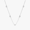 Diamond Star Station Necklace - Image 2