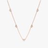 Diamond Star Station Necklace - Image 4