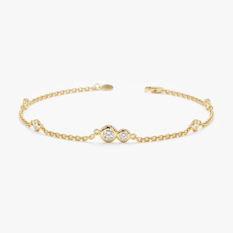 Diamond Station Bracelet