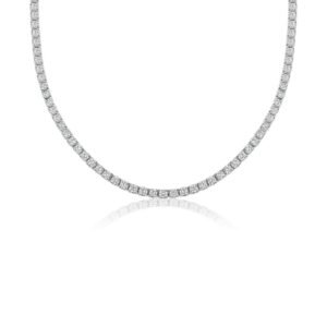 Diamond tennis necklace | 10ct tennis necklace
