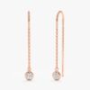 Diamond Threader Earrings - Image 4