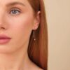 Diamond Threader Earrings - Image 5
