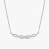 Diamond Twist Necklace - Image 2