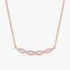 Diamond Twist Necklace - Image 3