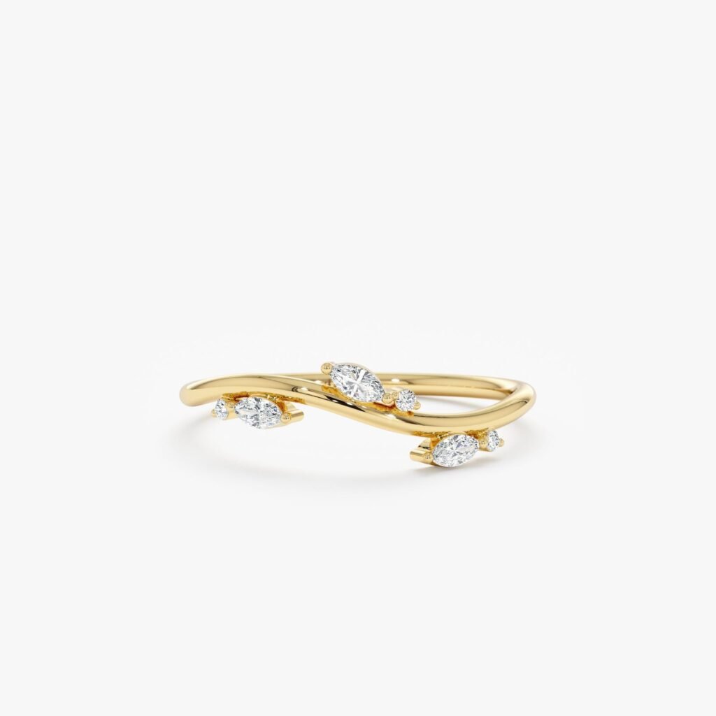 Diamond Vine Ring