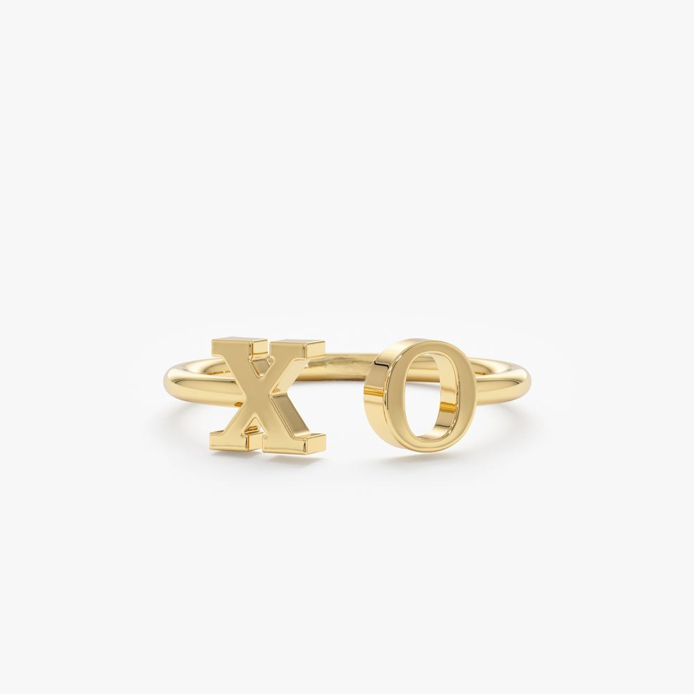 Double Initial Open Ring