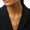 Earth Necklace with simple, clean everyday design