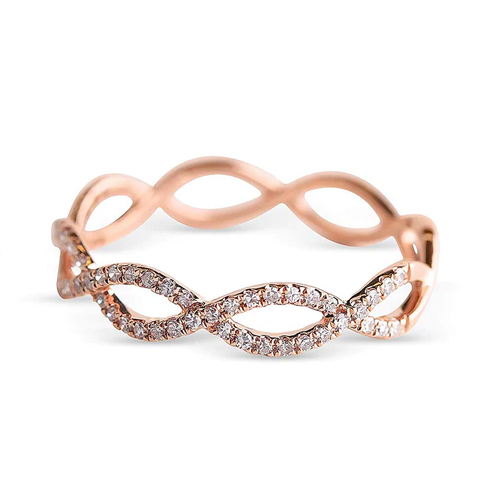 Emma Braided Diamond Ring