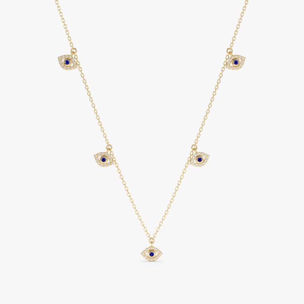 Evil Eye Charms Necklace