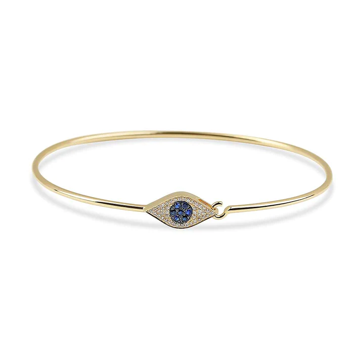 Evil Eye Latch Bracelet