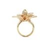 Floral engagement rings | 925 Sterling Silver Diamond Flower Ring - Image 2