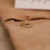 Flush Set Diamond Huggies - Image 5