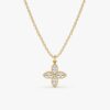 Four Leaf Clover Diamond Necklace