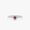 Garnet Art Deco Ring - Image 2