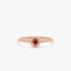 Garnet Art Deco Ring - Image 7