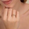 Handmade Labradorite Art Deco Ring - Image 7