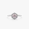 Hexagon Labradorite Ring - Image 2