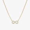 Infinity Diamond Necklace - Image 2