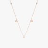 Initials & Diamonds Station Necklace - Image 5