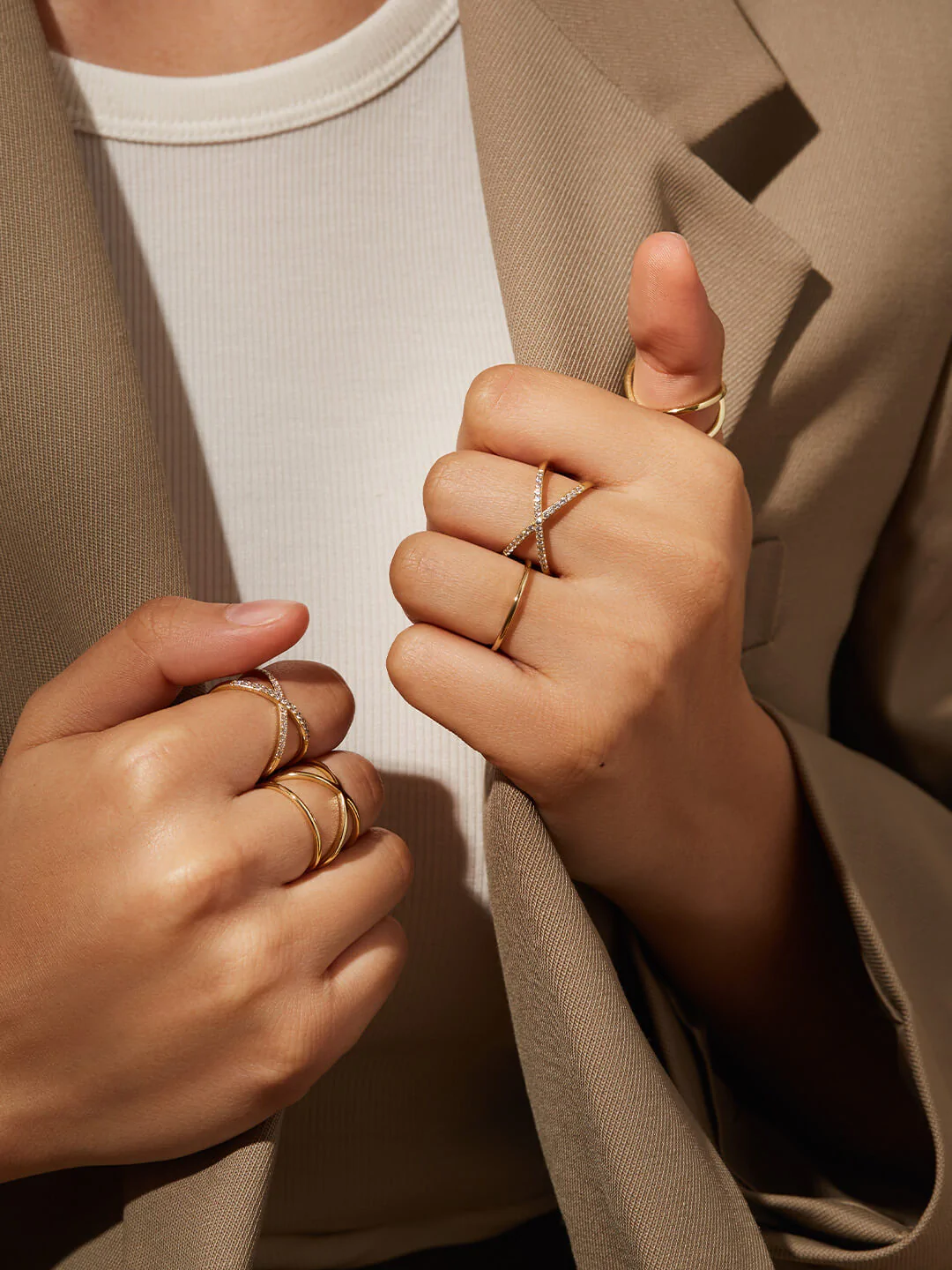 Jax Criss Cross Ring - Image 4