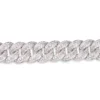 Gold-plated sterling silver chain link bracelet with polished finish