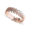 Laurel Pave Diamond Ring with delicate pave detailing