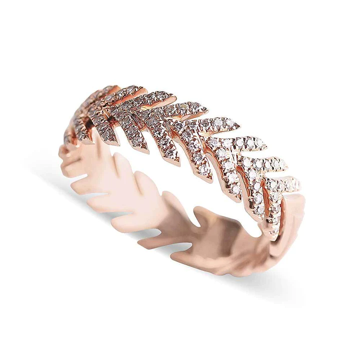 Laurel Pave Diamond Ring
