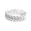 Pave-set Laurel Pave Diamond Ring with 0.23 ct stones