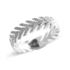 Laurel Pave Diamond Ring with a balanced 5ms weight