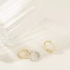 Link Ring with modern linked form for stacking
