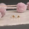 Long Diamond Heart Studs - Image 5