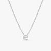 Lowercase Diamond Initial Necklace - Image 2