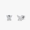 Marquise Diamond Butterfly Studs - Image 2