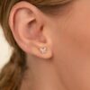 Marquise Diamond Butterfly Studs - Image 5