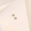 Mini Baguette Cut Diamond Studs - Image 4