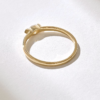 Elegant marquise-style engagement ring with refined proportions